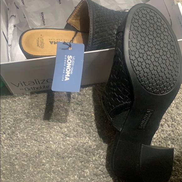 ORTHOLITE SONOMA black slides BNWT IN BOX 8.5m - Picture 4 of 5